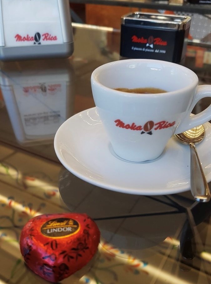 tazzina caffè moka rica